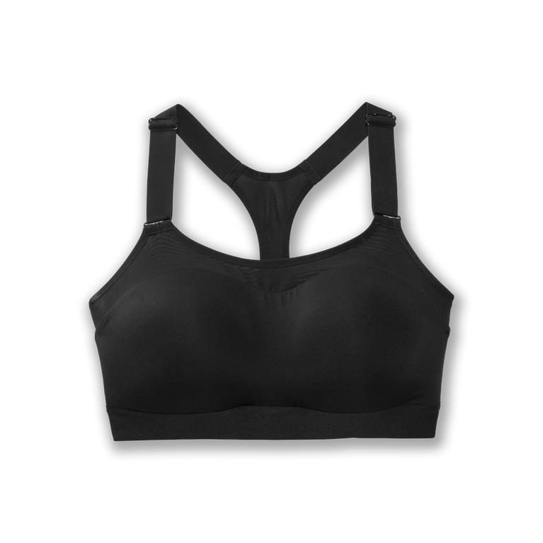 Brooks DARE RACERBACK Running Bra Womens Outlet - Black (UAI321495)